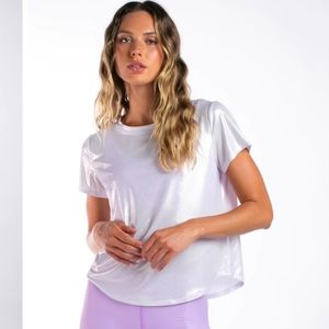 NWT MERCURY TEE [ PEARL ] HEROINE SPORT